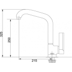 GRIFO FRANKE ARMONIA CROM 6MCA